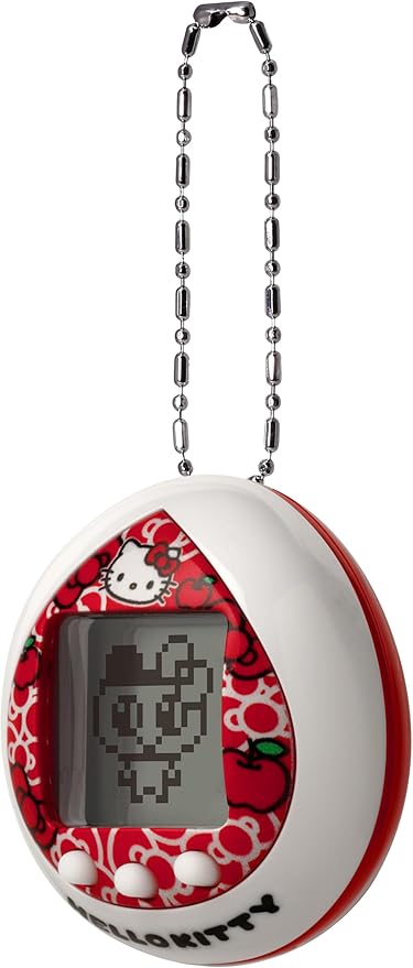 TAMAGOTCHI Bandai Hello Kitty (Cherry) 50th Anniversary Special Edition (90166) | Collectible Virtual Pet | Theme Games, Exclusive Accessories and Memorial Design