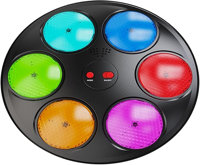 Electronic Memory Game, 3-Mode Handheld Toy, 12x8cm Lights and Sounds Game, Material Included, Electronic Games with Interactive Buttons, Kids Ages 3+ Travel Classroom Party Road Trip