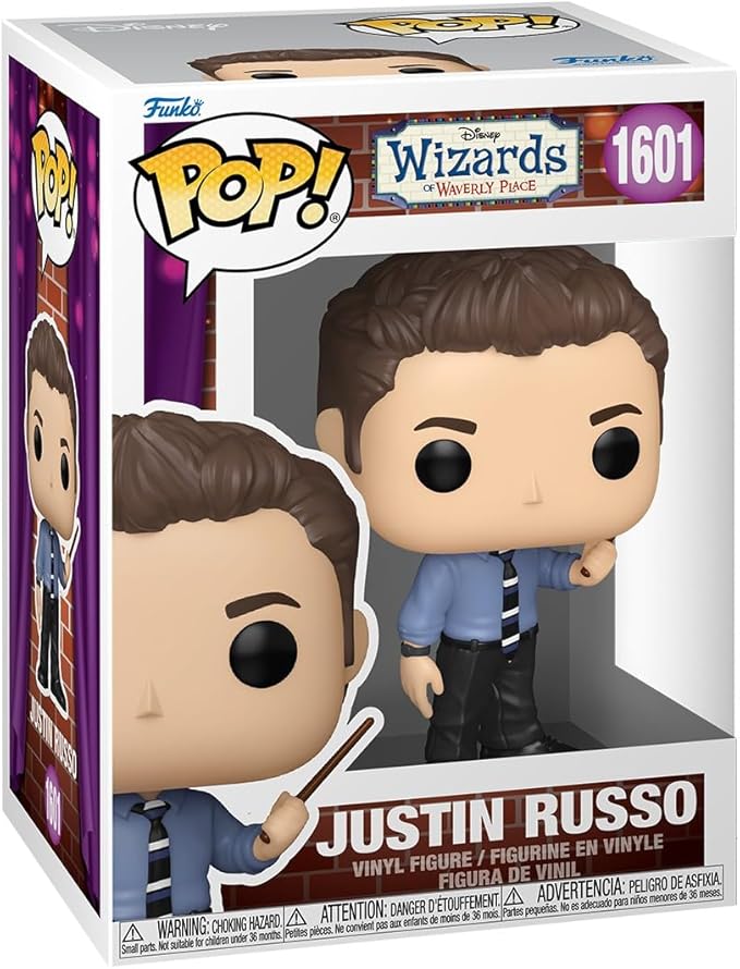 Funko Pop! Disney: Wizards of Waverly Place - Justin Russo - Collectable Vinyl Figure - Gift Idea - Official Merchandise - Toys for Kids & Adults - Movies Fans - Model Figure for Collectors