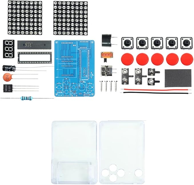 Soldering Kits, DIYer Classical Electronic Soldering 4 Games Including for STEM Projects Family Fun High School Training