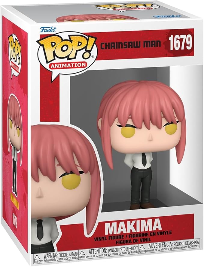 Funko POP! Animation: CSM - Makima - Chainsaw Man - Collectable Vinyl Figure - Gift Idea - Official Merchandise - for Kids & Adults - Anime Fans - Model Figure for Collectors and Display