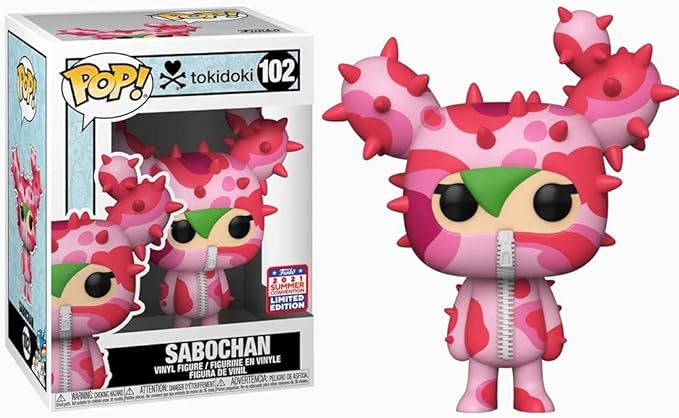 POP Funko Tokidoki Sabochan Vinyl Figure Summer Convention Exclusive
