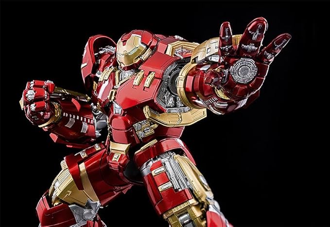 Infinity Saga DLX Iron Man Mark 44 Hulkbuster (DLX Iron Man Mark 44 Hulkbuster), 1/12 Scale, ABS, PVC, Zinc Alloy & Other Metal, Pre-Painted Action Figure for Resale