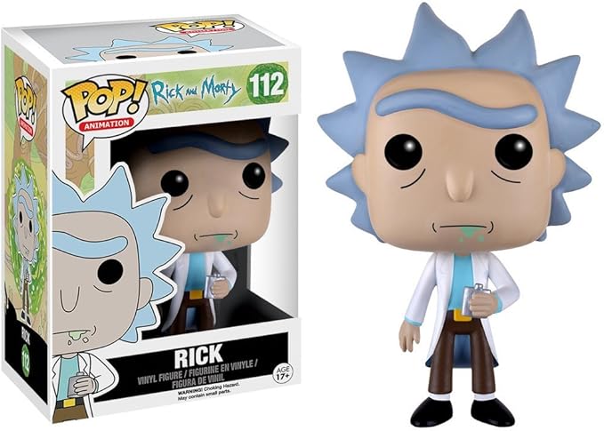 Funko POP Animation: Rick & Morty - Rick Action Figure