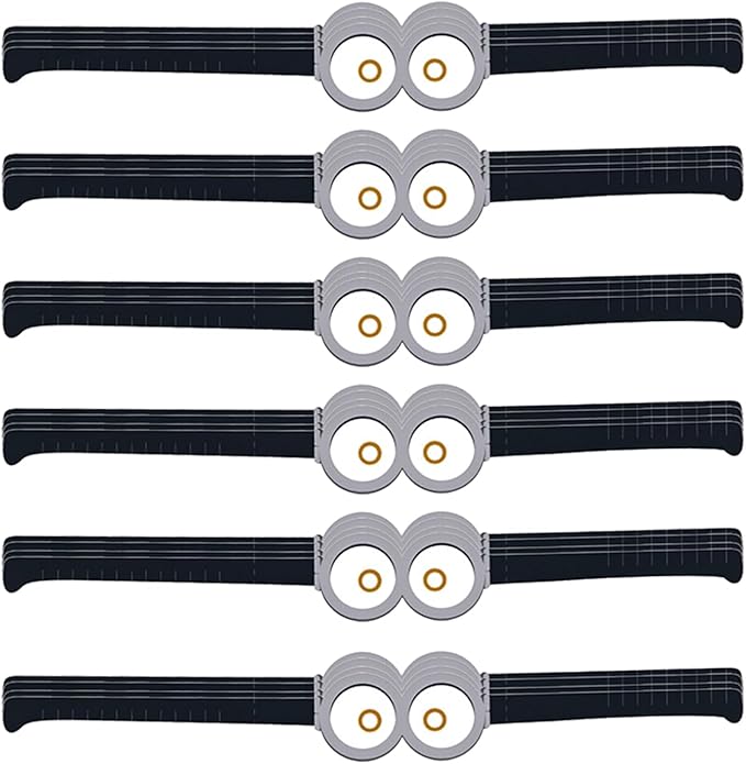 Unique Despicable Me Paper Goggles 24ct Minion-Themed Party Accessories | Despicable Me Birthday Party Supplies for Kids