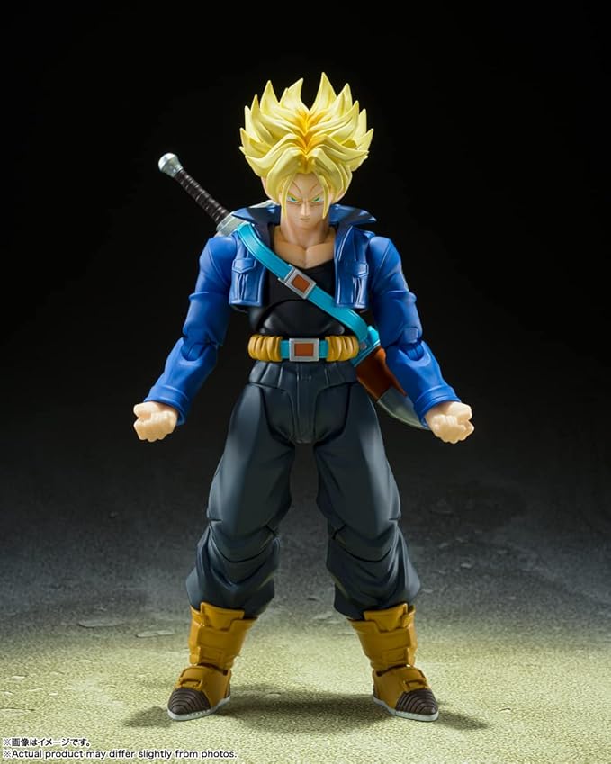 TAMASHII NATIONS - Dragon Ball Z - Super Saiyan Trunks -The Boy from The Future- (Reissue) S.H.Figuarts Action Figure