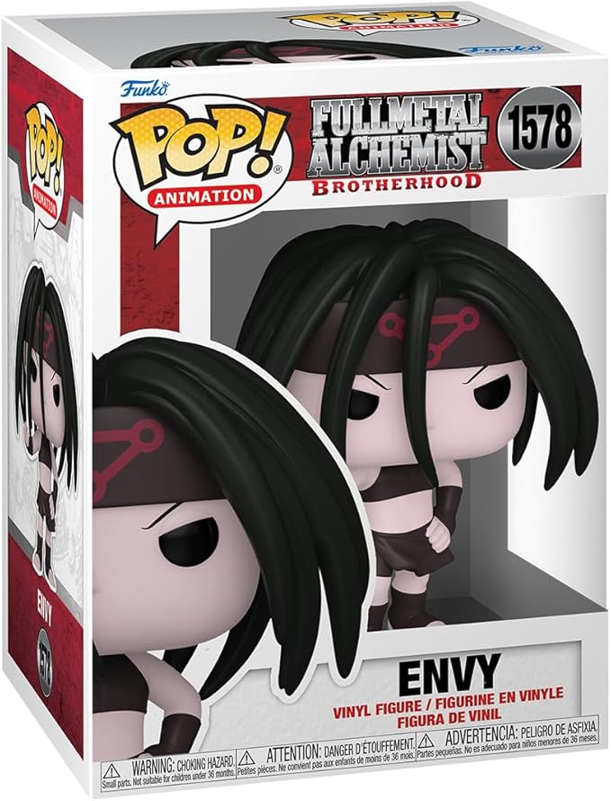 Funko Pop Animation: Fullmetal Alchemist: Brotherhood - Envy - Full Metal Alchemist - Collectable Vinyl Figure - Gift Idea - Official Merchandise - Toys for Kids & Adults - Anime Fans