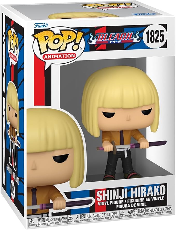 Funko Pop Animation: Bleach - Shinji Hirako - Collectable Vinyl Figure - Gift Idea - Official Merchandise - Toys for Kids & Adults - Anime Fans - Model Figure for Collectors and Display