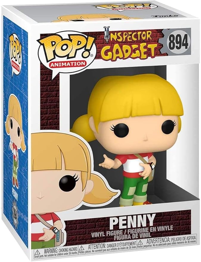 Funko Pop! Animation: Inspector Gadget - Penny Vinyl Figure