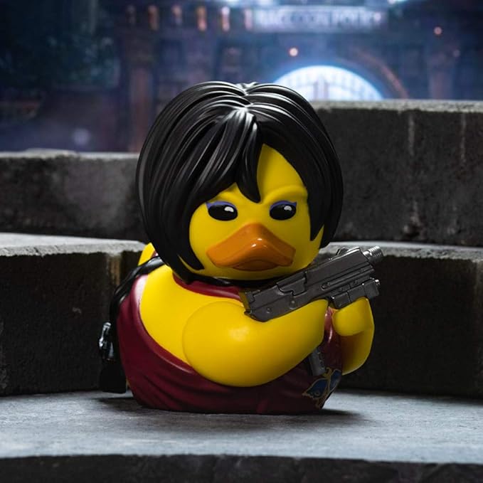 TUBBZ Ada Wong Vinyl Rubber Duck Figure – Official Resident Evil Merchandise – Horror PC & Video Games