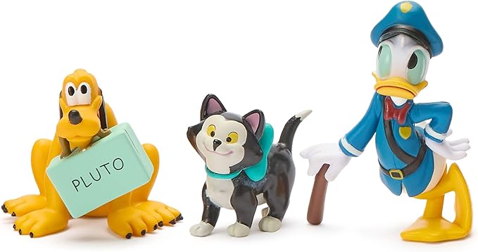 Disney Store Official Mickey Mouse & Friends Mega Figure Set - 20 Fully Sculpted Figurines - Includes Mickey, Minnie, Donald, Goofy, Pluto, & More for Fans of Toy Figures & Playsets