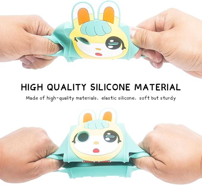 Cute Cartoon Kawaii Silicone Case Cover for Nex Playground Game System,Anti Slip Shockproof Protective Case Compatible with Nex Playground Game System