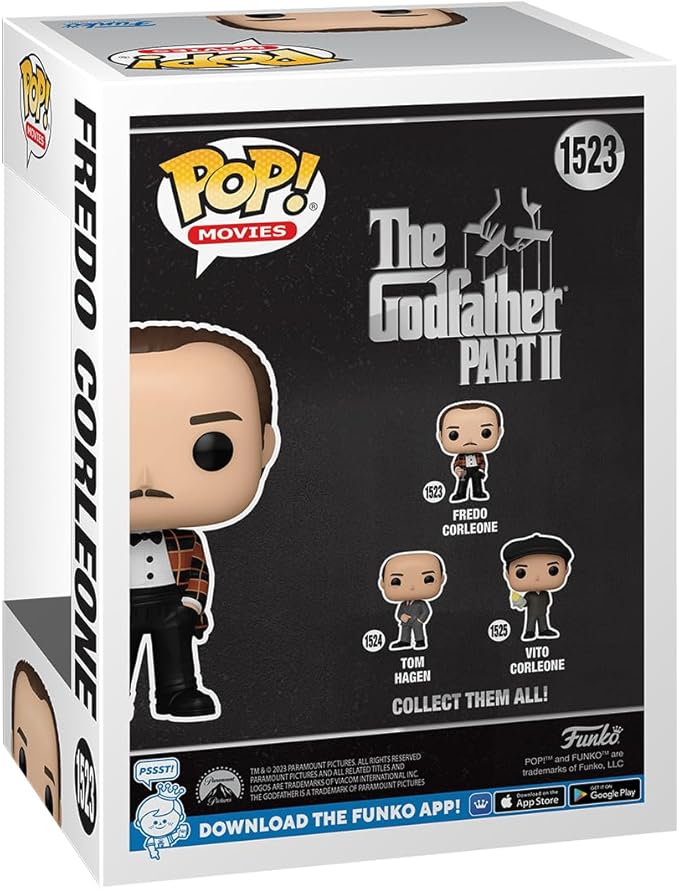 Funko POP! Movies: The Godfather Part 2- Fredo Corleone - Collectable Vinyl Figure - Gift Idea - Official Merchandise - for Kids & Adults - Movies Fans - Model Figure for Collectors and Display
