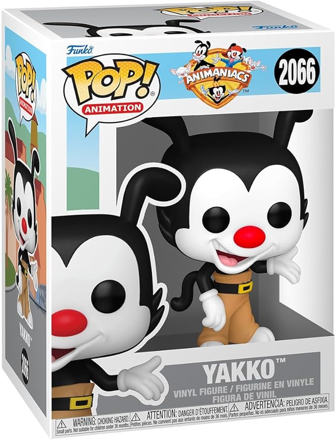 Funko Pop! Animation: Animaniacs - Yakko - Collectable Vinyl Figure - Gift Idea - Official Merchandise - Toys for Kids & Adults - Cartoon Fans - Model Figure for Collectors and Display