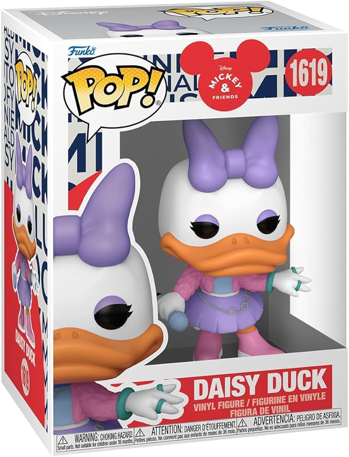 Funko Pop! Disney: Mickey Mouse Kpop! - Daisy Duck - Disney Standard Characters - Collectable Vinyl Figure - Gift Idea - Official Merchandise - Toys for Kids & Adults - Disney Fans