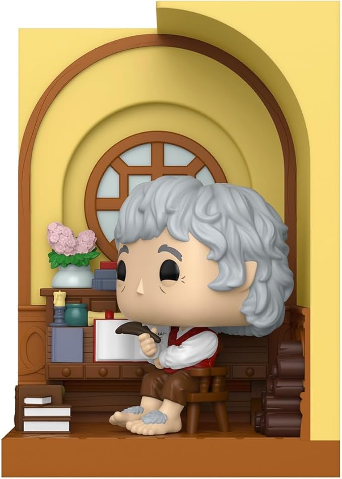 Funko Pop! Nooks: The Lord of The Rings - Bilbo Baggins in Bag-End - Collectable Vinyl Vigure - Gift Idea - Official Merchandise - Toys for Kids & Adults - Movie Fans - for Collectors and Display