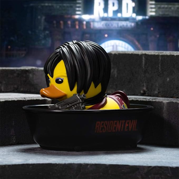 TUBBZ Ada Wong Vinyl Rubber Duck Figure – Official Resident Evil Merchandise – Horror PC & Video Games