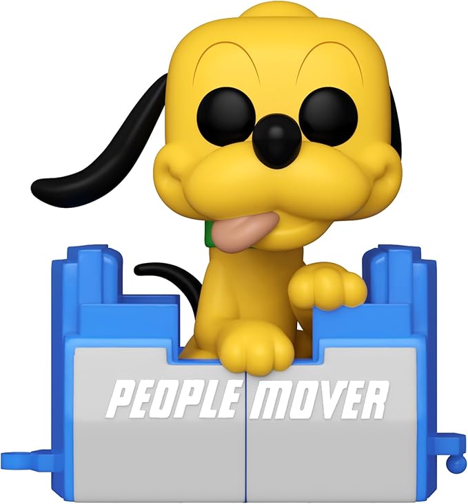 Funko Pop! Disney: Walt Disney World 50th - Pluto on The People Mover, Multicolor