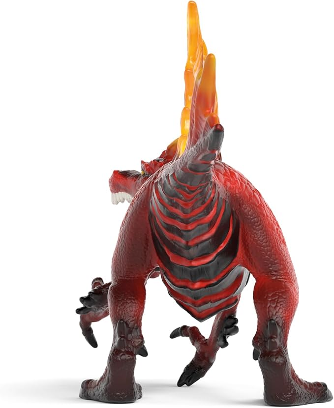 Schleich Eldrador Creatures - 2PC Lava vs Jungle World Playset with Fire Dinosaur and Jungle Lizard - Fun Durable Monster Toys for Boys and Girls - Beast Fantasy Toys for Kids Ages 7+ | 70834