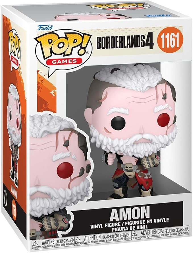 Funko Pop! Games: Borderlands 4 - Amon - Collectable Vinyl Figure - Gift Idea - Official Merchandise - Toys for Kids & Adults - Video Games Fans - Model Figure for Collectors