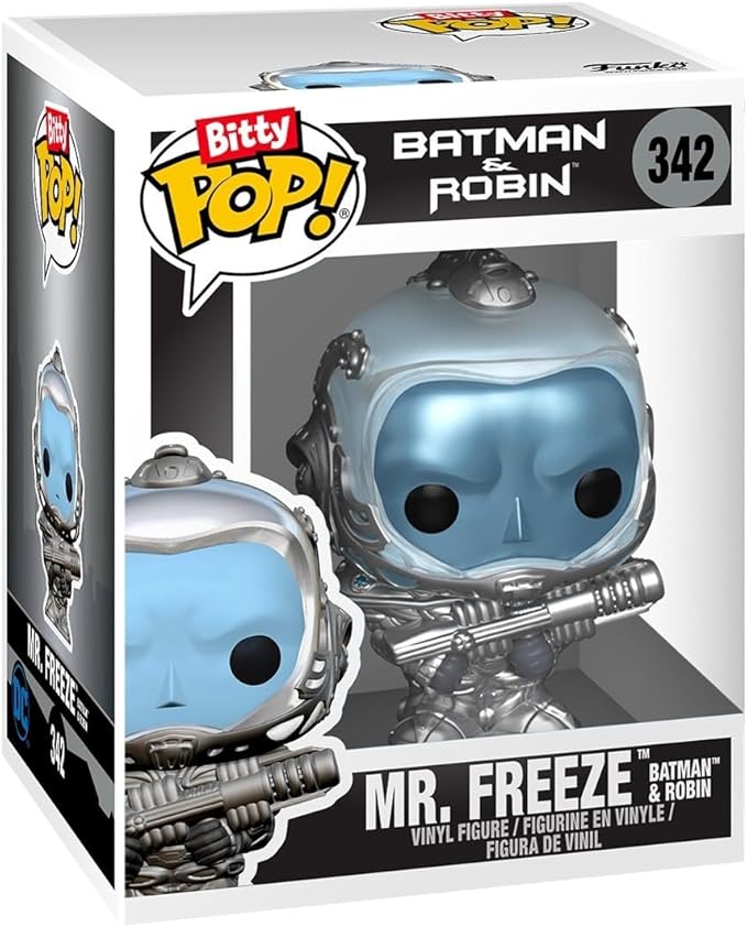Funko Bitty POP! Batman 85th - Catwoman, 4-Pack and A Surprise Mystery Mini Figure - 0.9 Inch (2.2 Cm) - DC Comics Collectable - Stackable Display Shelf Included - Gift Idea - Party Bags Stocking