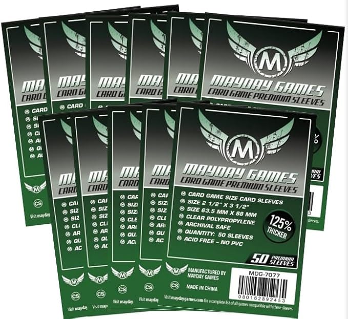 Mayday Games Earthborne Rangers -Premium Compatible Card Sleeve Bundle