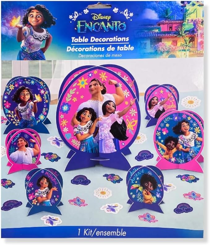 Encanto Table Centerpiece Kit (27 Pc Set) - High-Quality & Sturdy, Perfect Party Essential For Themed Parties & Events