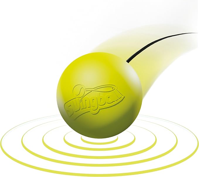 Swingball All Surface Tetherball Tennis Set – Portable Outdoor Game for Kids & Adults – Includes Paddles & Ball – Backyard, Lawn, or Park Active Play – Family Fun, Easy Setup & Storage