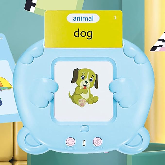Educational Flashcard - Talking Educational Interactive Travel Toys for Kids Learning Toys | Fun Engaging Design for Preschool Kindergarten Homeschooling Travel Home Car Airplane