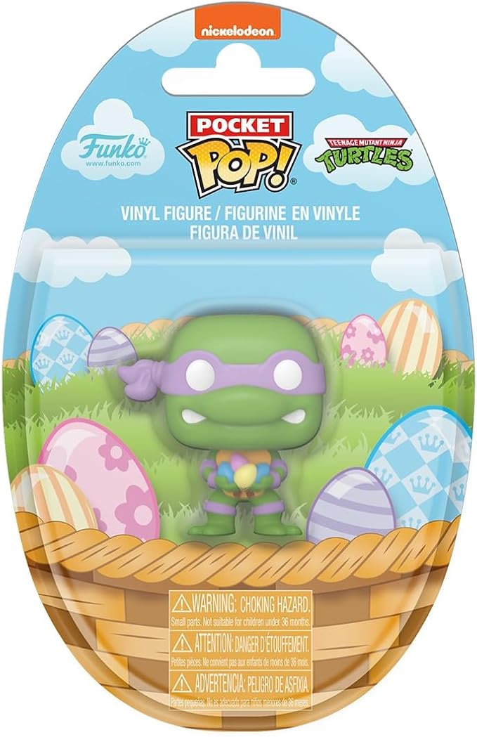 Funko Pocket Pop! Teenage Mutant Ninja Turtles - Donatello - Easter - Collectable Vinyl Figure - Gift Idea - Official Merchandise - Toys for Kids & Adults - for Collectors and Display