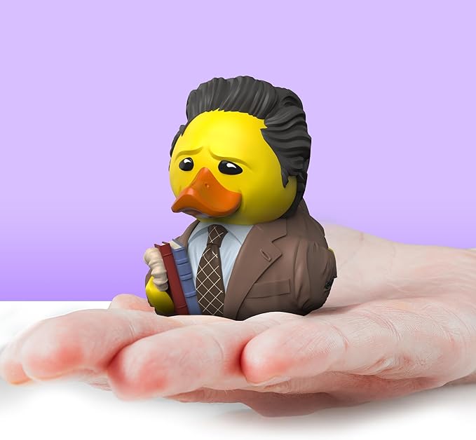 TUBBZ Mini Ross Geller Collectible Vinyl Rubber Duck Figure - Official Friends Merchandise - Retro Comedy Movies & TV