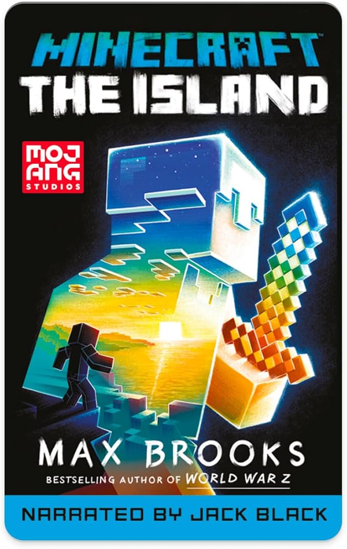 Yoto Minecraft: The Island - Kids Audio Card for Use with Player & Mini All–in–1 Audio Player, Educational & Screen–Free Listening with Fun Playtime, Bedtime & Travel Stories, Ages 8+