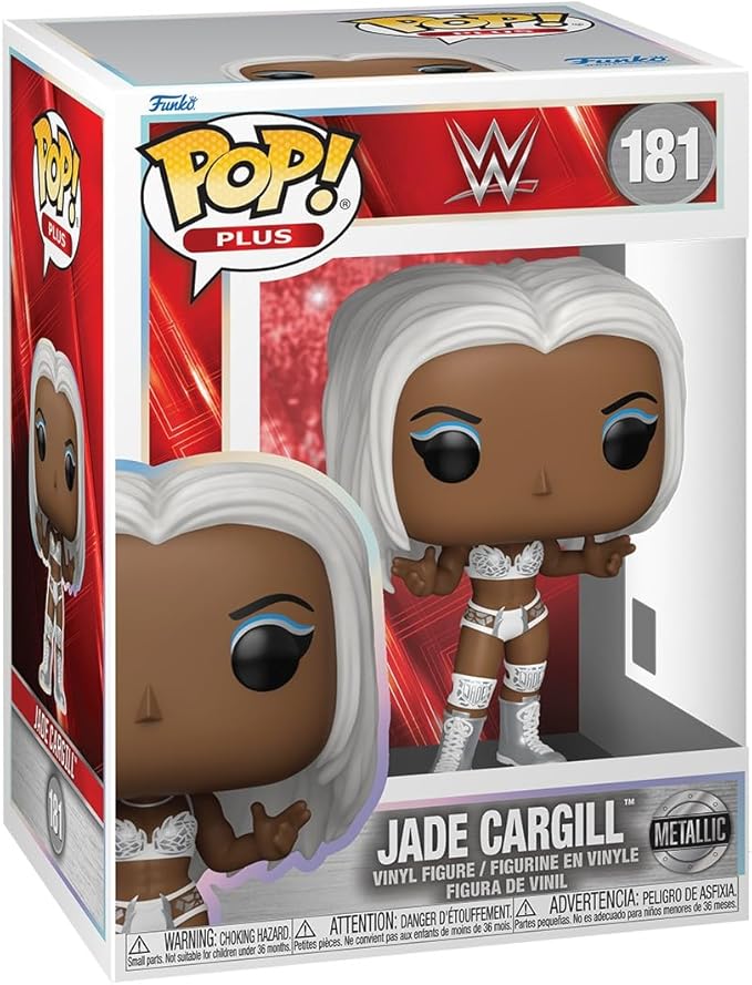 Funko Pop! Plus: WWE - Jade Cargill - Metallic - Collectable Vinyl Figure - Gift Idea - Official Merchandise - Toys for Kids & Adults - Sports Fans - Model Figure for Collectors and Display