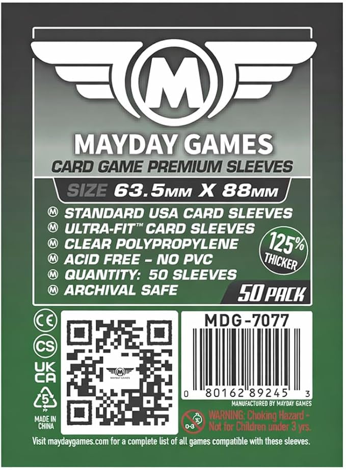 Mayday Games Legendary Game Accessory- Premium Card Sleeve Bundle