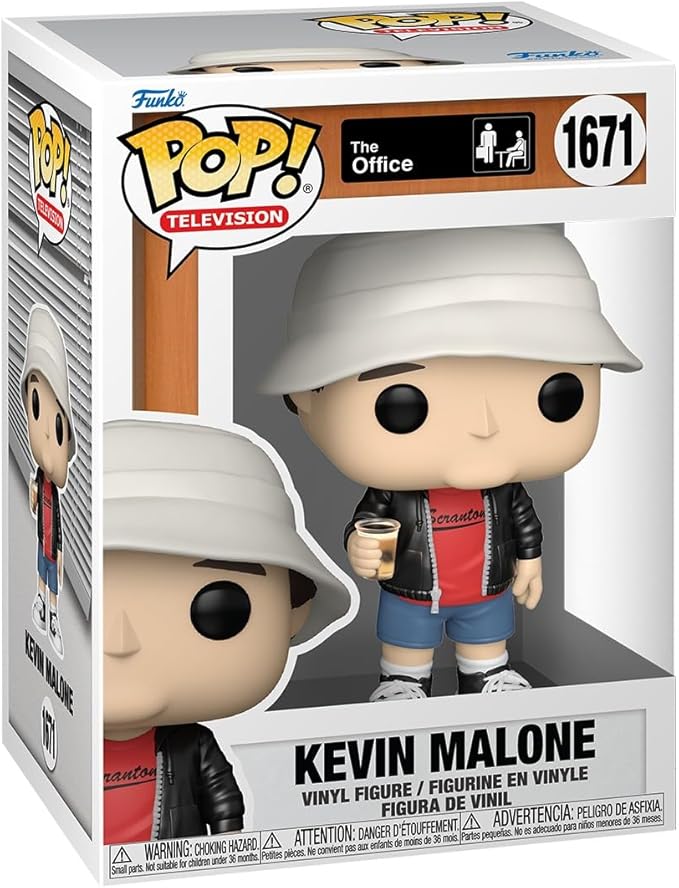 Funko Pop! Television: The Office - Kevin Malone - Collectable Vinyl Figure - Gift Idea - Official Merchandise - Toys for Kids & Adults - TV Fans - Model Figure for Collectors and Display