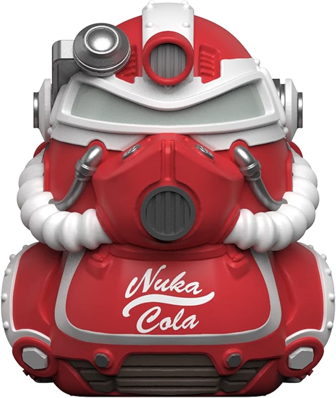 TUBBZ Boxed Edition Nuka Cola T-51 Collectable Vinyl Rubber Duck Figure - Official Fallout Merchandise - Thriller TV & Video Games