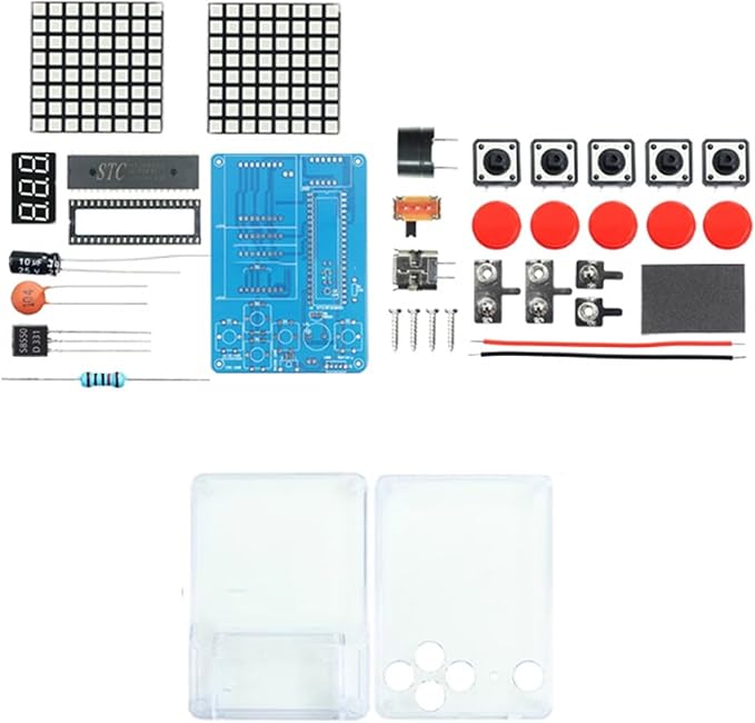 Soldering Kits, DIYer Classical Electronic Soldering 4 Games Including for STEM Projects Family Fun High School Training