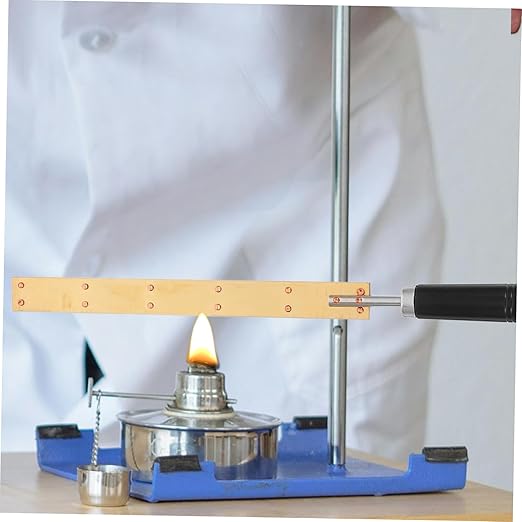 Thermal Expansivity Experiment Tool Bimetallic Copper and Iron Strip for Physics Education Engaging Learning Resource for Classroom Demonstrations and Experiments