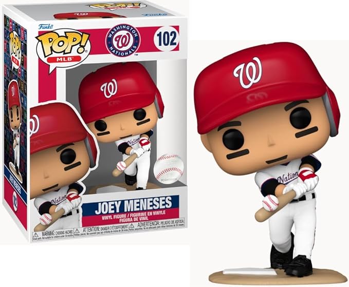 Funko Pop Collectible Toy Figure - Joey Meneses - MLB - Collectable Vinyl Figure - Gift Idea - Official Merchandise - Toys for Kids & Adults - Sports Fans