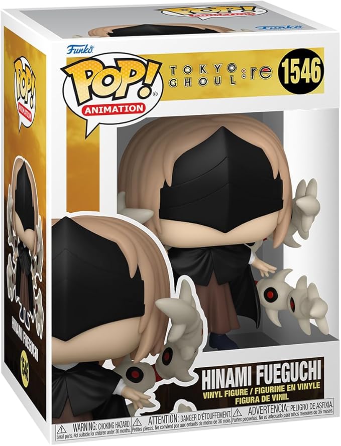 Funko POP! Animation: Tokyo Ghoul: Re - Hinami Fueguchi - 1/6 Odds for Rare Chase Variant - Collectable Vinyl Figure - Gift Idea - Official Merchandise - for Kids & Adults - Anime Fans