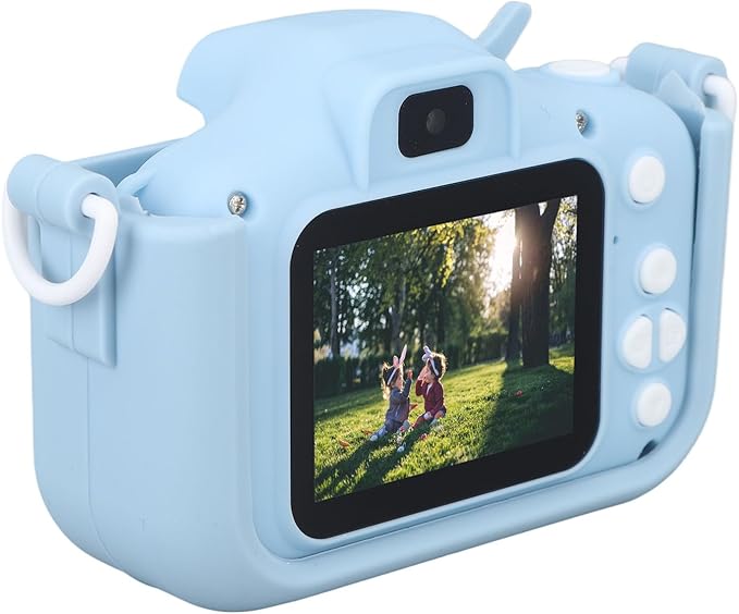 Kids Digital Video Camera, Kids Camera Toys, Digital Video Camcorder Camera for Boys and Girls Toddler (Blue)