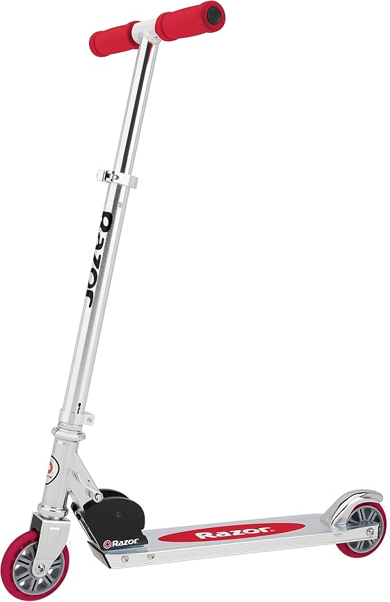 Razor A Kick Scooter for Kids - Lightweight, Foldable, Aluminum Frame, and Adjustable Handlebars