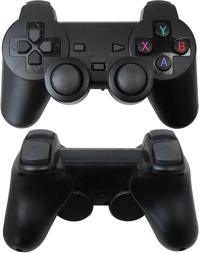Upgraded Retro Gaming Console M8 Gamepad Built-in 9 Emulators 20000+ Games, Equipped with 64GB TF Card, 2.4GHz Wireless Controller, Plug & Play Retro Video Game Console Stick