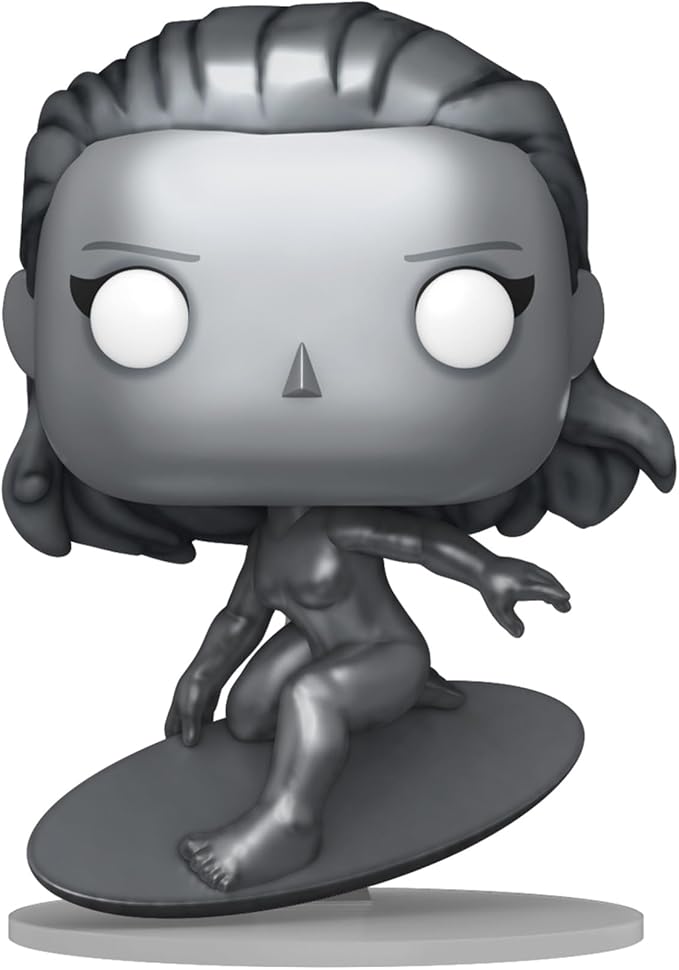 Funko Pop! Marvel: The Fantastic Four: First Steps - Silver Surfer - Fantastic Four (2025) - Collectable Vinyl Figure - Gift Idea - Official Merchandise - Toys for Kids & Adults - Movies Fans