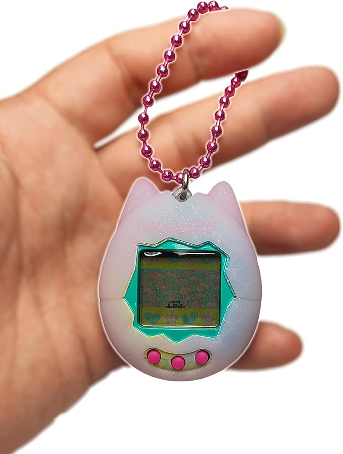 JCHPINE Silicone Cover Case for Tamagotchi Original Digital Pet, Protective Sleeve Skin for Original Tamagotchi Electronic Pet Toys Accessories (Only Case) (Purple)