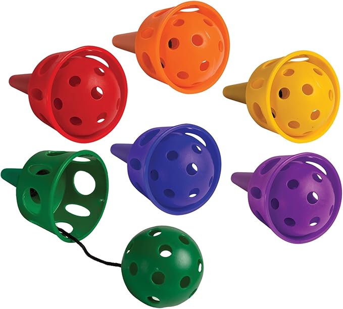 Champion Sports Scoop Ball & Catch Games – Lightweight Plastic Toss & Catch Sets for All Ages