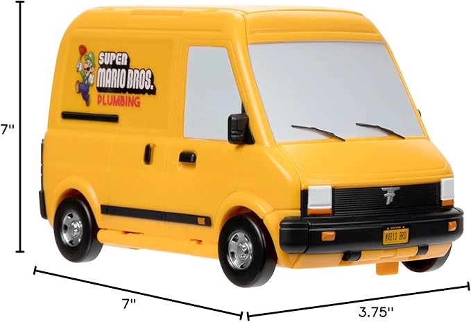 THE SUPER MARIO BROS. MOVIE – Van Playset with 1.25” Mini Mario Figure