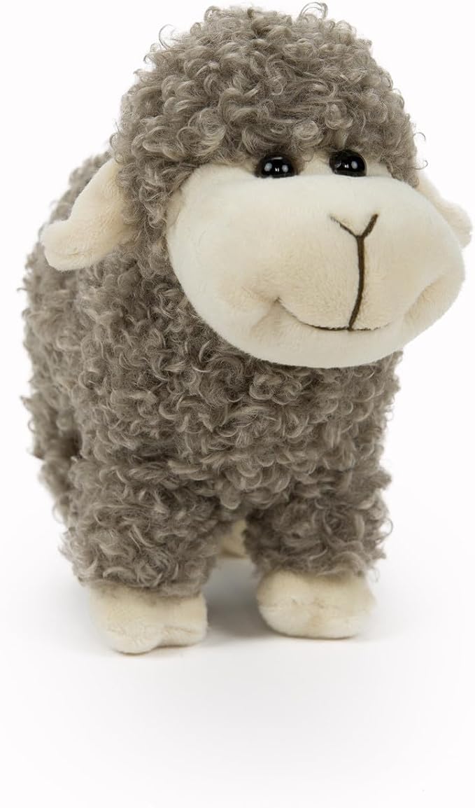 Sheep Lamb Plush, Soft Cute Grey Lamb Stuffed Animal, Children's Sheep Plush, Gifts Children Standing 6.5inch…
