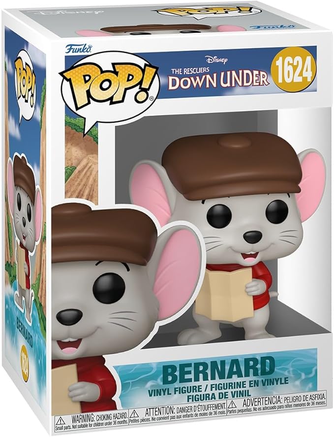Funko Pop! Disney: The Rescuers Down Under - Bernard - Collectable Vinyl Figure - Gift Idea - Official Merchandise - Toys for Kids & Adults - Movies Fans - Model Figure for Collectors and Display