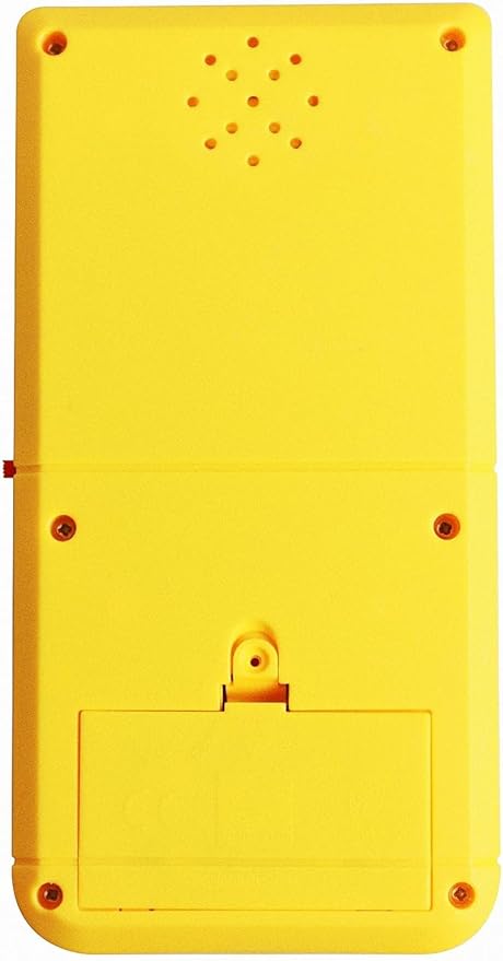 New Large Screen Brick Game Console Green Backlight Built-in 23 Multi-Mode Block Games Classic Nostalgia Puzzle Speed and Difficulty can be Adjusted Suitable as a Gift for Kids (Yellow)